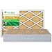 Filterbuy 16x25x1 Air Filter MERV 11 Allergen Defense (6-Pack), Pleated HVAC AC Furnace Air Filters Replacement (Actual Size: 15.50 x 24.50 x 0.75 Inches)