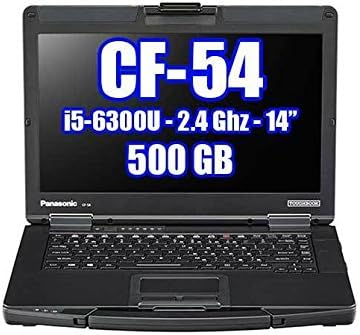 Panasonic CF-54E6001VM Semi Rugged Toughbook (Intel Core i5-6300U 2.40GHz, 500GB Hard Drive, 8GB Ram, Emissive Backlit Keyboard)