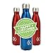 Double Walled and Vacuum Sealed Stainless Steel Insulated Water Bottle - FDA Food Grade 100% BPA Free - Best for Cold and Hot Beverages - Leak & Sweat Proof - Eco-Friendly - No Metallic Taste