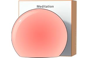 Meditation White Noise Sound Machine with 30 Soothing Sounds 12 Colors Night Light 10 Brightness Levels 32-Level Volume Contr