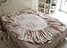 FADFAY Rose Floral 4 Piece Bed Sheet Set 100% Cotton Deep Pocket-Full