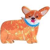 Cute Corgi Dog Hair Clips,Funny Acrylic Claw Clip for Women,Cute Dog Hair Clip