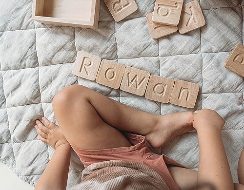 Wooden Alphabet Tracing Boards - Preschool Letter Formation - Montessori Alphabet Letters
