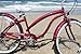 Firmstrong Bella Fashionista 7-Speed Beach Cruiser Bicycle, 26-Inch, Burgundythumb 3