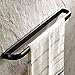 Rozin Bathroom Oil Rubbed Bronze Single Towel Bar Wall Mounted Towel Rack