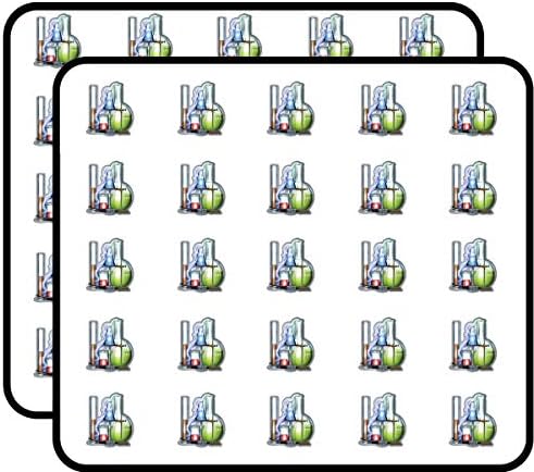 Chemistry Sticker for Scrapbooking, Calendars, Arts, Kids DIY Crafts, Album, Bullet Journals 50 Pack