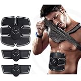 SELENECHEN Abs Stimulator Ab Toner Ab Trainer Muscle Toner Abdominal Toning Belt for Abdomen Support Men Women