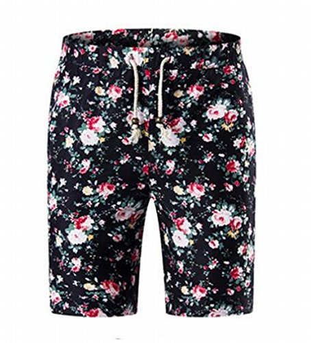 XQS Men's Thin Summer Casual Korean Shorts nine 5XL3