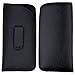 OptiPlix Slip In Glasses Case Sleeve with Pocket Clip – Compact, Lightweight Holder Protects Eyeglasses and Eyewear from Scratches and Damage (1 Pack, Black)