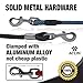ATLIN Dog Leash with Padded Handle – Strong for Medium and Large Dogs – DynamicComfort Climbing Rope Pet Lead - 4 FT or 6 FT Leashes for The Perfect Amount of Control - Reflective Leash for Safety