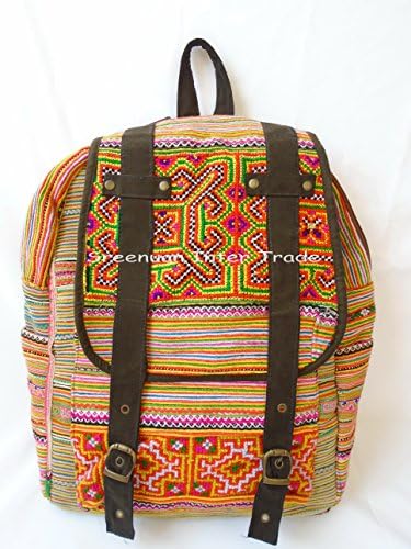 Backpack Bag / Hmong Bag / Thai Bag / Embroidered Bag / Ethnic Bag / Boho Bag / Hippie Bag / School Bag