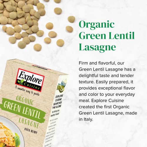 Explore Cuisine Organic Green Lentil Lasagne, 8 oz Pricepulse