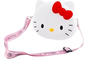 Kawaii Crossbody Bag Silicone Coin Wallet Purse Gifts for Women Girls Party Birthday Outfit