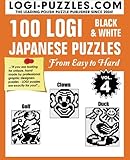 100 LOGI Black & White Japanese Puzzles: Easy to Hard (Volume 4)