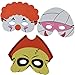 Joyin Toy 24 Pcs Halloween Party Foam Mask for Kids Halloween Party Games, Halloween Prizes, Halloween Party Supplies