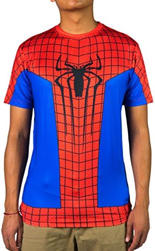 AA Spider-Man Short Sleeve Compression Shirt (Large)