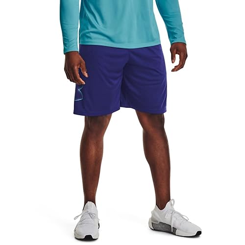 Under Armour Men's Tech Graphic Shorts, (468) Sonar Blue