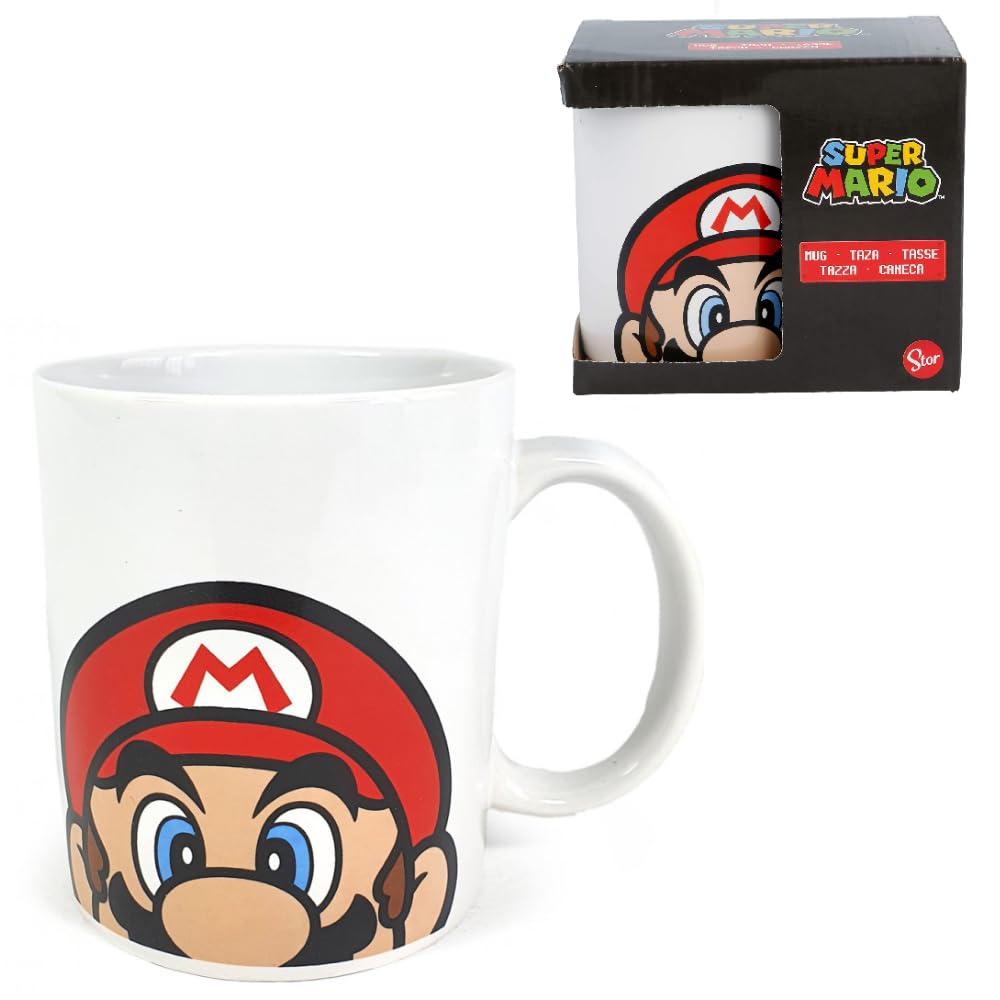 CARTOON Super Mario Ceramic Mug Model Mug 11oz Kids Breakfast Mug