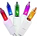 Northlight Set of 100 Multi Color Mini Christmas Lights 2.5