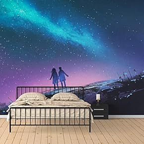 Wall Mural Dream World Removable Wallpaper Wall Sticker for Bedroom Living Room - 66x96 inches