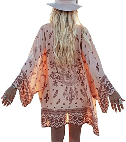 Womens Swimwear Cover-ups Bikini Swim Beach Wear Cover Up Chiffon Shawl Wrap