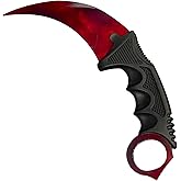 Karambit Knife Trainer No Offensive Karambit Trainer Stainless Steel Practice Training Knife Karambit Knife with Sheath for B