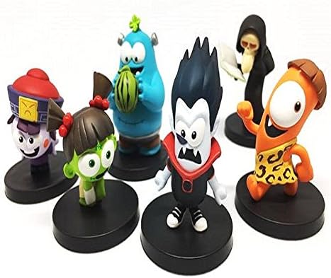 Korean Dokebi Goblin Animation Spookiz Figures set of 6 Official Merchandise Goods