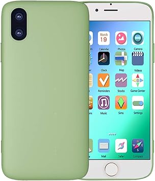 Amazon Com 2 Pcs Iphone Xs Max Case 6 5 1 Green Silicone Case