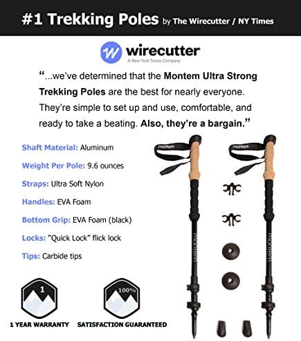 montem ultra strong trekking poles