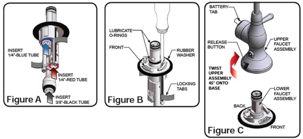 Water Purification Faucet Mounts Watts Premier Wp116187 Brushed