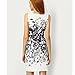 Summer Floral Printed Sleeveless Slim Fit Midi Sheath Tank Sun Dress (X-Large, Black)