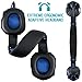 Gaming Headset Mic LED Light Laptop Computer, Cellphone, PS4 so on, DLAND 3.5mm Wired Noise Isolation Gaming Headphones – Volume Control.(Black Blue)thumb 4