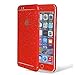 Toeoe Full Body Sticker, iPhone 6 Plus / 6s Plus Matte Skin, Full Body Decal Sticker Film Screen Protector for iPhone 6 Plus/iPhone 6S Plus (Red)