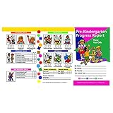Pre Kindergarten Progress Report 10 Pk For 3 Year Olds