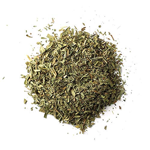 Tarragon Leaves, Dried - Spiceology Cut and Sorted Tarragon - 4 ounces