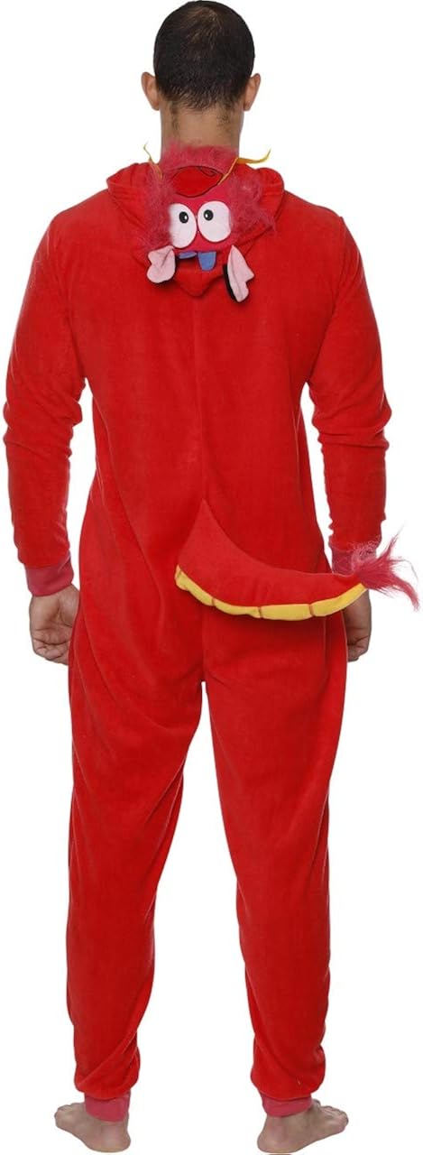 Disney Men's Goofy COS Play ONE Piece Pajama Union Suit at  Men’s Clothing store