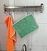 Gryeer Bamboo & Microfiber Dish Cloths with Sponge Pad, Soft and Super Absorbent Kitchen Cleaning Cloths, 8x10 Inch, Pack of 8, Green