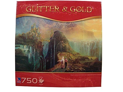 Glitter & Gold 750 Piece Jigsaw Puzzle: Road to Oalovah