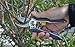 MLTOOLS Bypass Pruning Shears Compact Heavy Duty & Ultra Sharp for Gardening – 6.7 Inch Stainless-Steel Garden Shears – For both Left & Right Handers – Ergonomic Trimming Shears – P8245