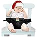 The Washable Portable Travel High Chair Booster Baby Seat with straps Toddler Safety Harness Baby feeding the strap (6 Color) (Black) by Wotvo
