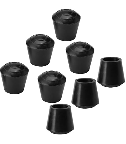 Lot De 4 Embouts Protecteurs En Caoutchouc Rogue Pour Rack - Occasion, Noir, Légères Traces D'usage