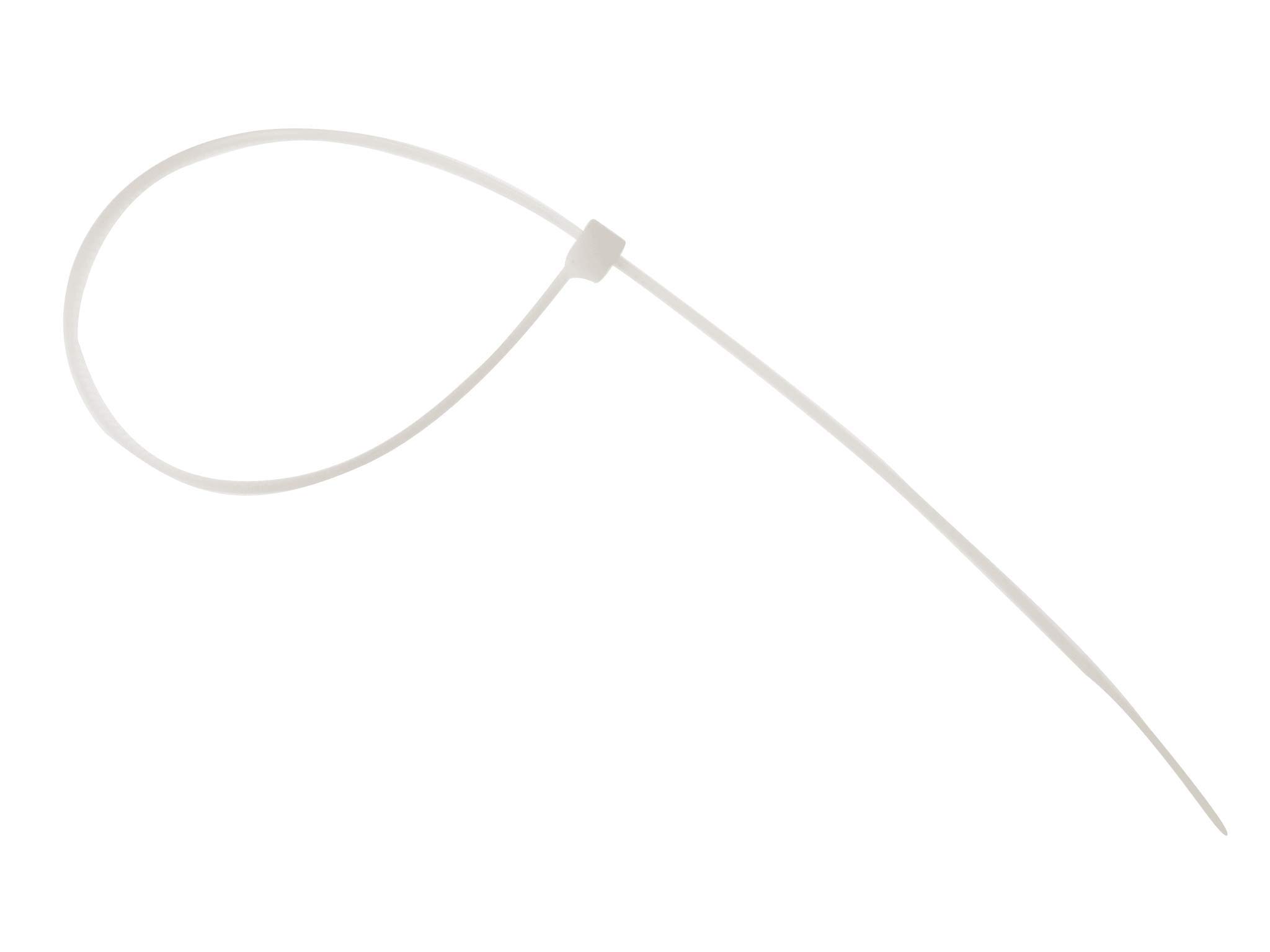 ForgeFix Cable Ties | 4.8 x 300mm | Natural | Bag 100