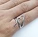 FOROLAV Stainless Steel Octopus Tentacle Ring Size Adjustable