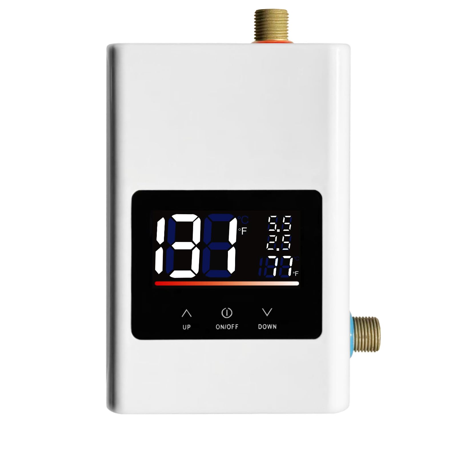 Photo 1 of ECOTINYMACH Tankless Water Heater Electric 110V, 4000W Instant Water Heater Under Sink, Conversion Between Fahrenheit and Celsius, Remote Control