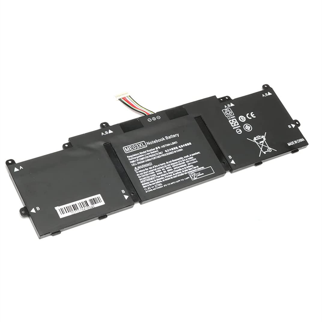 7XINbox ME03XL 11.4V 37Wh 787521-005 787089-541 HSTNN-UB6M Laptop Battery compatible with HP Stream 11 13 Notebook PC 11-d001TU 11-d002TU 11-d003TU 11-d004TU 11-D001DX 11-D010CA 13-C002DX 13-C010CA