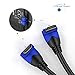 90° Angled 4K HDMI Cable – 25ft – with A.I.S. Shielding, Designed in Germany (Supports All HDMI Devices Like PS5/Xbox, Switch – 4K@120Hz, HDCP, High Speed HDMI with Ethernet, Black) – CableDirect