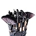 Vander 32 Pieces Makeup Brushes Handle Premium Cosmetics Brush Set Professional Wood Synthetic Kabuki Foundation Blending Blush Concealer Eyeliner Face Liquid Powder Cream Brushes Kit With Pouch Bag.
