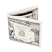 LUI SUI-Men Us Dollar Bill Wallet Billfold Leather Credit Card Photo Holder