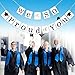 Konsait Graduation Banner Congratulations Graduation Party Decorations College Junior Senior Graduation Decorations Graduation Party Supplies Class of 2024 Banner