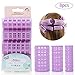 8 in 1 Multi-Size Plastic Hair Rollers, Hair Curlers Self Grip Hairdressing Clips, Curly Hair style Curling Tools For DIY Or Hair Salon, Large/Medium/Small Curler for Women Ladies，Random Color